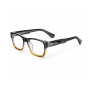 OS26 DAWN VM001 Grey Amber Gradient optical frame, three quarter view - wholesale, Optic Souq