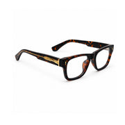 OS26 DAWN VM001 Tortoise optical frame, three quarter view, other side - wholesale, Optic Souq