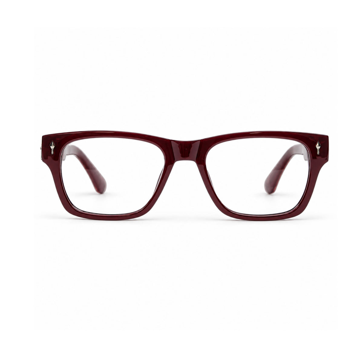 OS26 DAWN VM001 Wine Red optical frame, front view - wholesale, Optic Souq