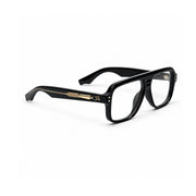 OS26 DAWN VM002 Black Gold optical frame, three quarter view, other side - wholesale, Optic Souq