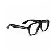OS26 DAWN VM002 Black Silver optical frame, three quarter view, other side - wholesale, Optic Souq