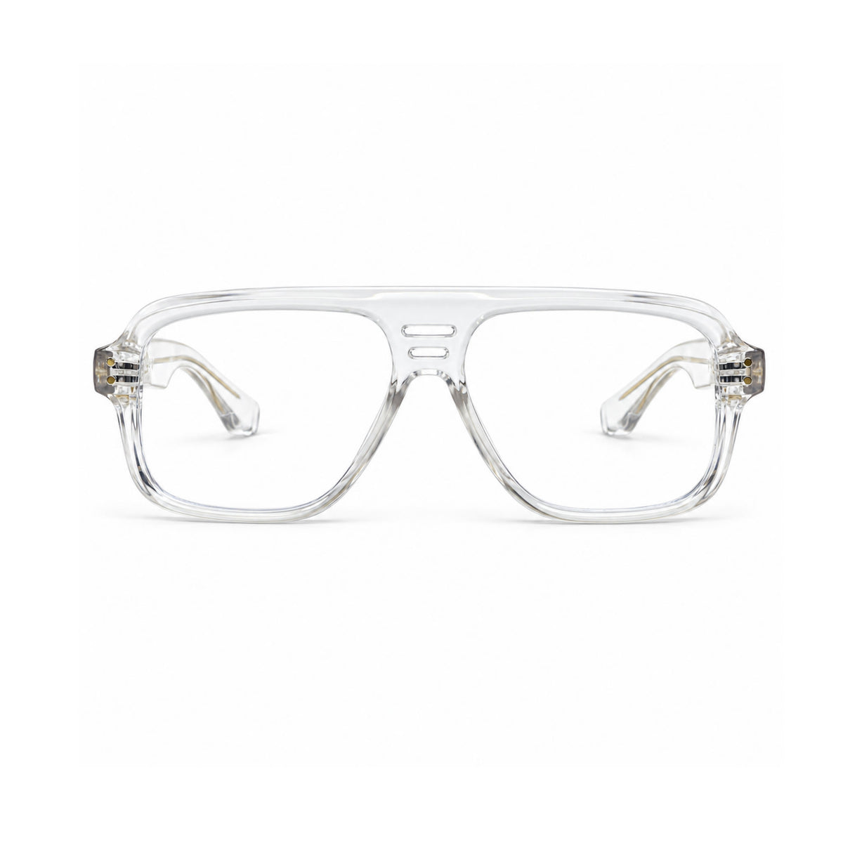 OS26 DAWN VM002 Clear Crystal optical frame, front view - wholesale, Optic Souq