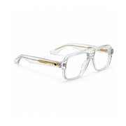 OS26 DAWN VM002 Clear Crystal optical frame, three quarter view, other side - wholesale, Optic Souq