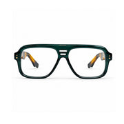OS26 DAWN VM002 Green Tortoise optical frame, front view - wholesale, Optic Souq