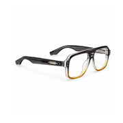 OS26 DAWN VM002 Grey Amber Gradient optical frame, three quarter view, other side - wholesale, Optic Souq