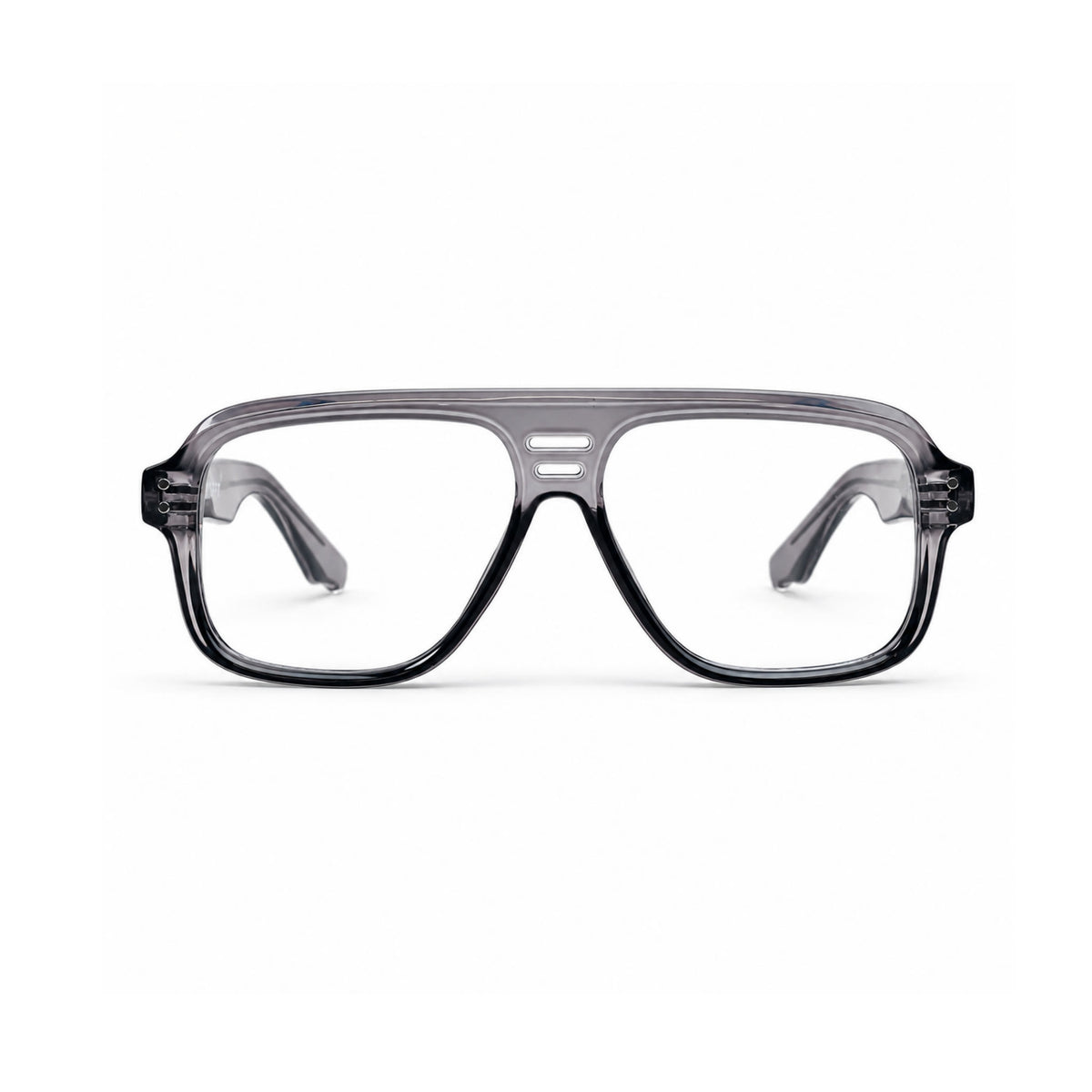 OS26 DAWN VM002 Grey Crystal optical frame, front view - wholesale, Optic Souq