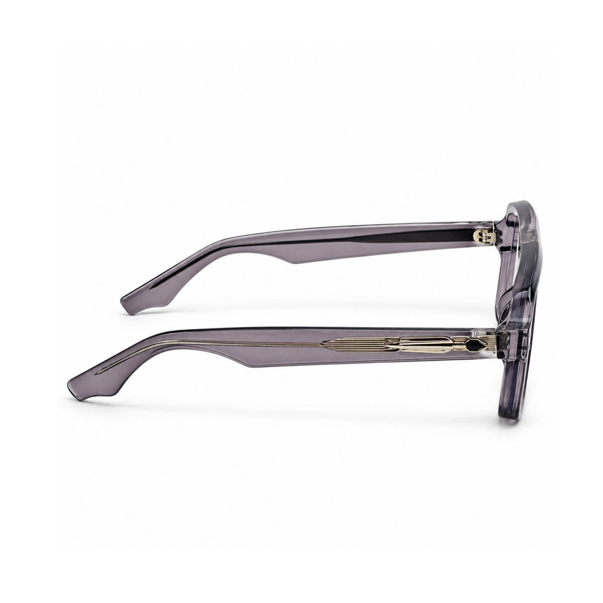OS26 DAWN VM002 Grey Crystal optical frame, side view - wholesale, Optic Souq