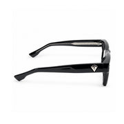 OS26 DAWN VM003 Black Silver optical frame, side view - wholesale, Optic Souq