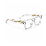 OS26 DAWN VM003 Clear Crystal optical frame, three quarter view, other side - wholesale, Optic Souq