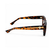 OS26 DAWN VM003 Tortoise optical frame, side view - wholesale, Optic Souq