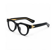 OS26 DAWN VM004 Black Gold optical frame, three quarter view - wholesale, Optic Souq