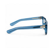 OS26 DAWN VM004 Blue Crystal optical frame, side view - wholesale, Optic Souq
