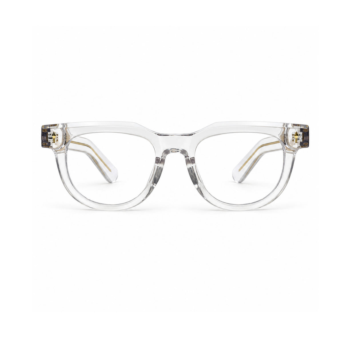 OS26 DAWN VM004 Clear Crystal optical frame, front view - wholesale, Optic Souq