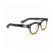 OS26 DAWN VM004 Grey Amber Gradient optical frame, three quarter view, other side - wholesale, Optic Souq