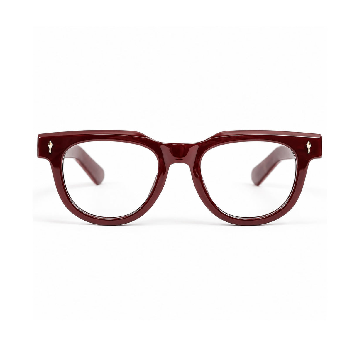 OS26 DAWN VM004 Wine Red optical frame, front view - wholesale, Optic Souq