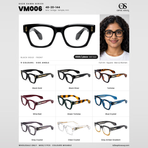 OS26 DAWN VM006 (48-20-144) Men & Women Optical Eyewear