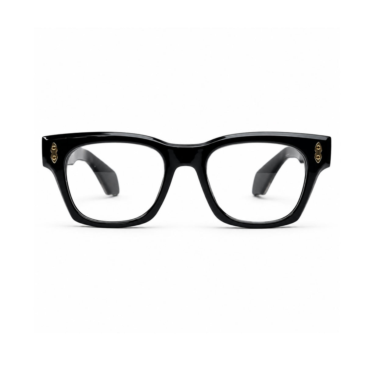 OS26 DAWN VM006 Black Gold optical frame, front view - wholesale, Optic Souq