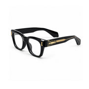 OS26 DAWN VM006 Black Gold optical frame, three quarter view - wholesale, Optic Souq