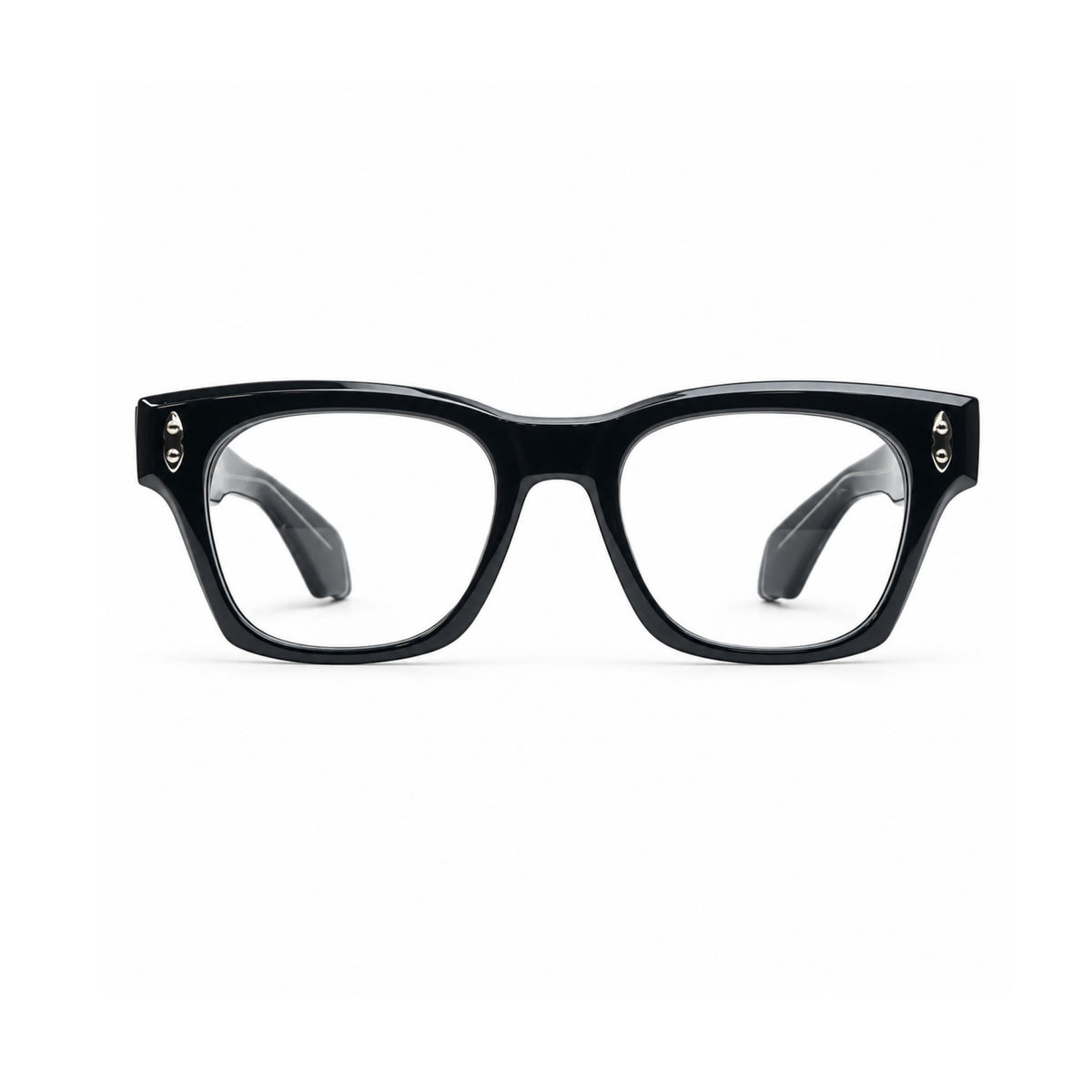 OS26 DAWN VM006 Black Silver optical frame, front view - wholesale, Optic Souq