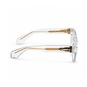 OS26 DAWN VM006 Clear Crystal optical frame, side view - wholesale, Optic Souq