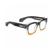 OS26 DAWN VM006 Grey Amber Gradient optical frame, three quarter view, other side - wholesale, Optic Souq