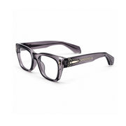 OS26 DAWN VM006 Grey Crystal optical frame, three quarter view - wholesale, Optic Souq