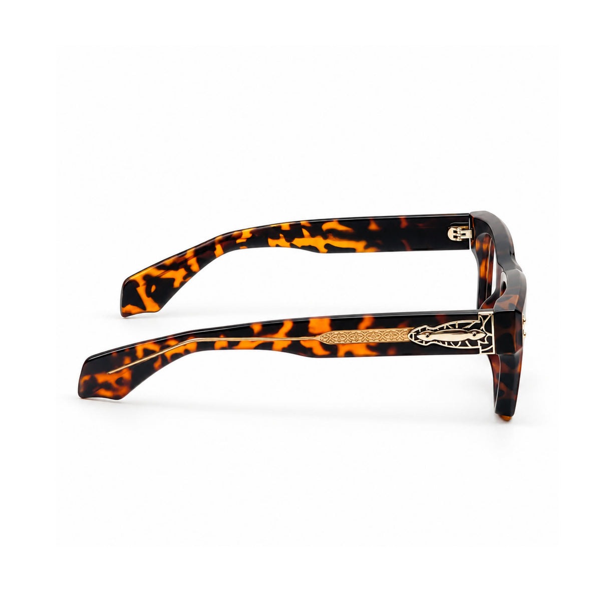 OS26 DAWN VM006 Tortoise optical frame, side view - wholesale, Optic Souq