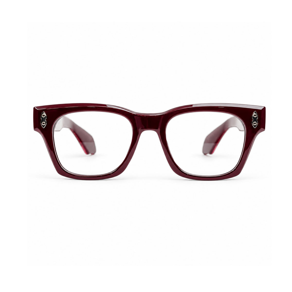 OS26 DAWN VM006 Wine Red optical frame, front view - wholesale, Optic Souq