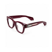 OS26 DAWN VM006 Wine Red optical frame, three quarter view - wholesale, Optic Souq