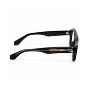OS26 DAWN VM008 Black Gold optical frame, side view - wholesale, Optic Souq