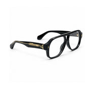 OS26 DAWN VM008 Black Gold optical frame, three quarter view, other side - wholesale, Optic Souq