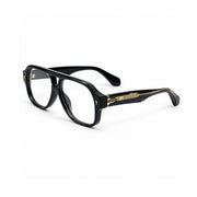 OS26 DAWN VM008 Black Gold optical frame, three quarter view - wholesale, Optic Souq