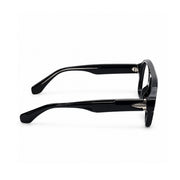 OS26 DAWN VM008 Black Silver optical frame, side view - wholesale, Optic Souq