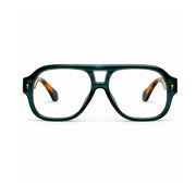 OS26 DAWN VM008 Green Tortoise optical frame, front view - wholesale, Optic Souq