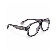 OS26 DAWN VM008 Grey Crystal optical frame, three quarter view, other side - wholesale, Optic Souq
