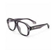 OS26 DAWN VM008 Grey Crystal optical frame, three quarter view - wholesale, Optic Souq