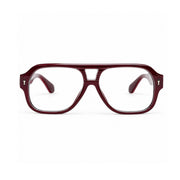 OS26 DAWN VM008 Wine Red optical frame, front view - wholesale, Optic Souq