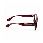 OS26 DAWN VM008 Wine Red optical frame, side view - wholesale, Optic Souq