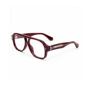 OS26 DAWN VM008 Wine Red optical frame, three quarter view - wholesale, Optic Souq