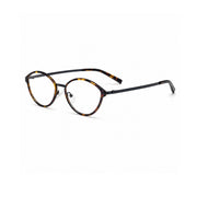 OS26 K2904 tortoise pure titanium cat-eye eyewear