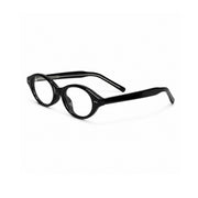 OS26 K9159 gloss black women's sheet eyewear angle view
