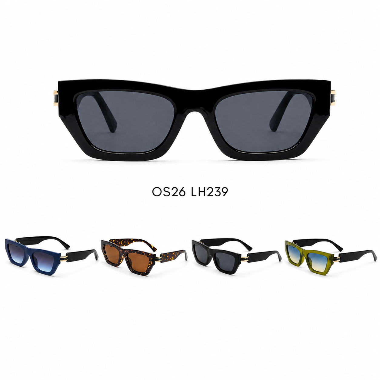 OS26 LH239 women's sheet sunglasses in four colour options