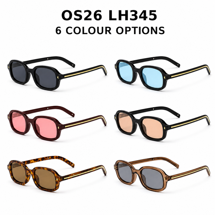 OS26 LH345 sunglasses in six colour options