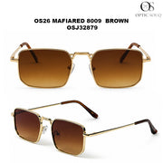 OS26 MAFIARED 8009 Sunglasses included in OS26 MAFIARED 8001-8010 Sunglasses Sample Kit
