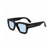 OS26 TF Black Blue sunglasses - three quarter view