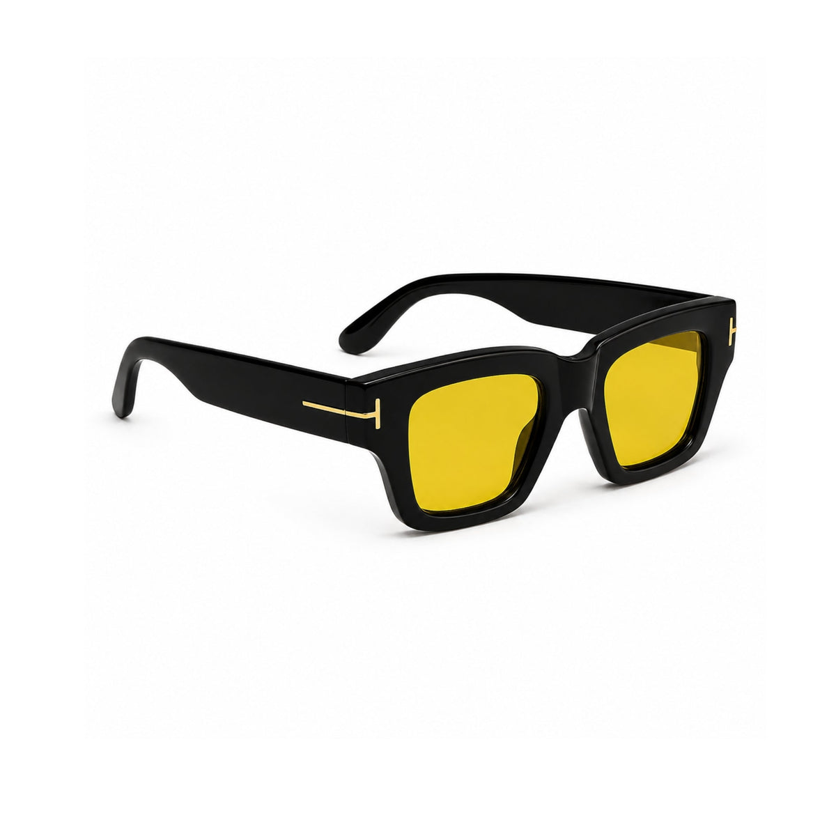 OS26 TF Black Yellow sunglasses - three quarter view