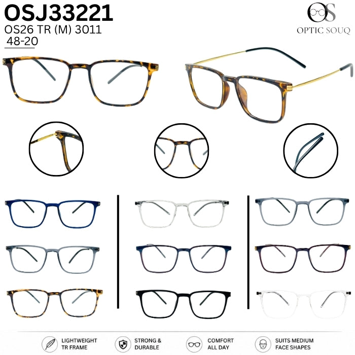OS26 TR (M) Sample Kit - 6 Models