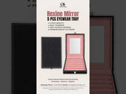 OS5-Pc Rexine Mirror Eyewear Tray - Economic product video - OSEWT05MIREC