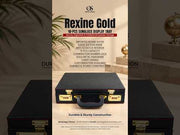OS10-Pc Rexine Gold Sunglass Tray - Premium product video - OSSGT10GLDPR