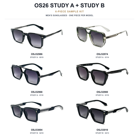 OS26 STUDY A + STUDY B Sample Kit - 6 Models